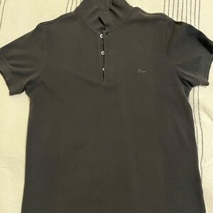 Dior Men's Charcoal Polo Shirt